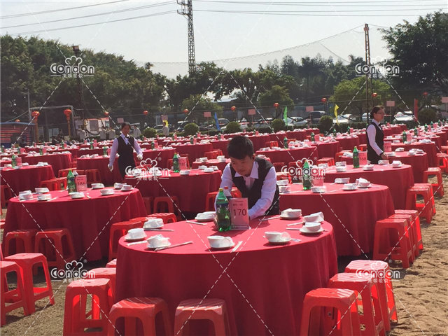 2016年中山线路板名企年会5600人围餐活动05
